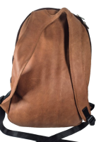 ACT Lederrucksack, echtes Leder, umfangreiche Fächer...
