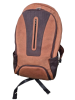 ACT Lederrucksack, echtes Leder, umfangreiche Fächer für Sport und Freizeit