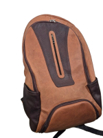 ACT Lederrucksack, echtes Leder, umfangreiche Fächer für Sport und Freizeit